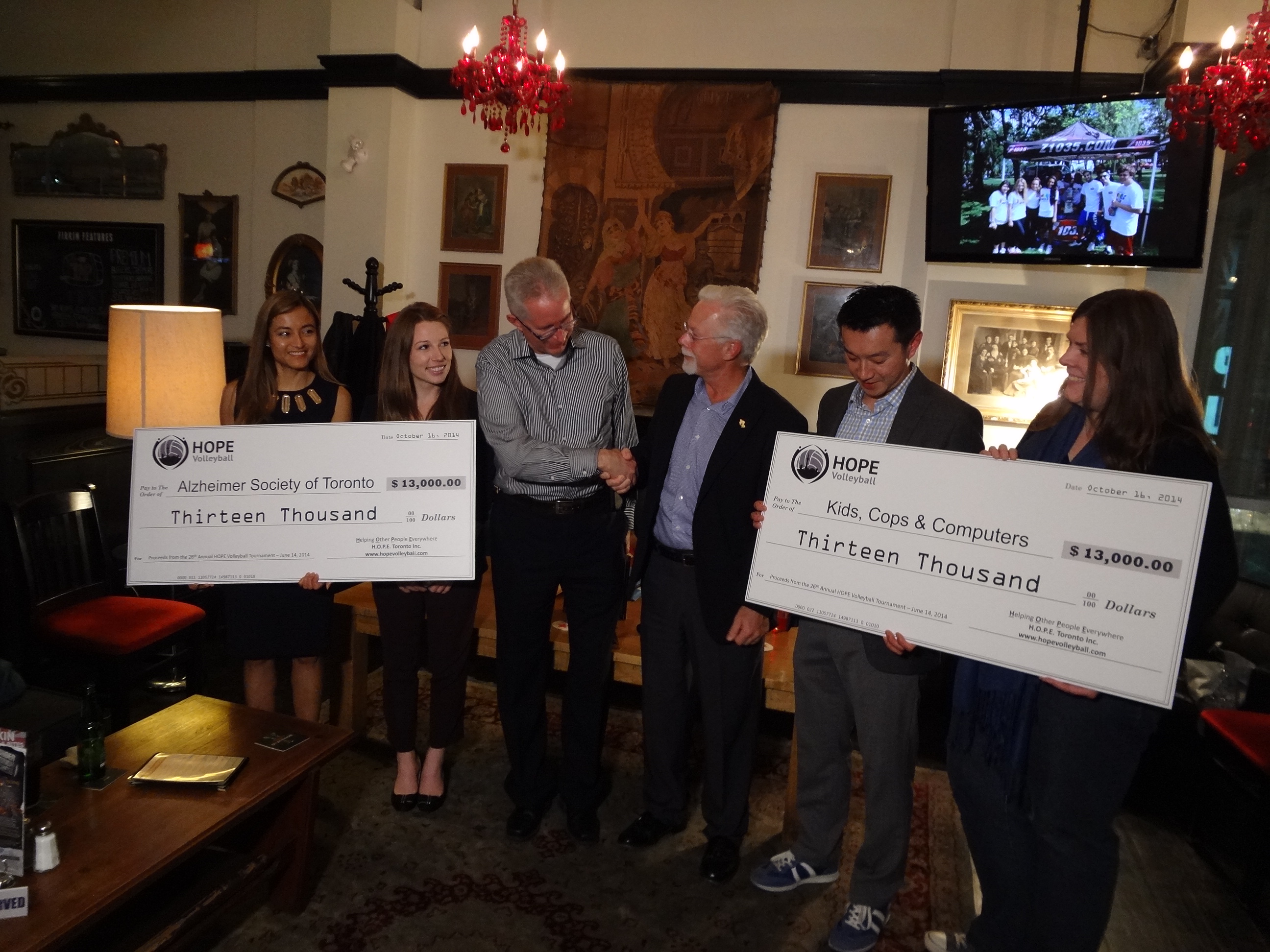 $26,000 Donation to Local Charities